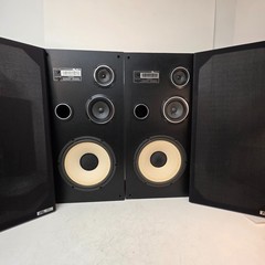 Vintage Altec Lansing AL 1000 Series Studio Monitor Floor Speakers SEE VIDEO