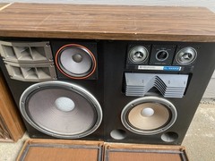 Lot 2 Kenwood KL-10000Z Vintage 4-Way Floor Speakers Pair – Classic Japan Audio