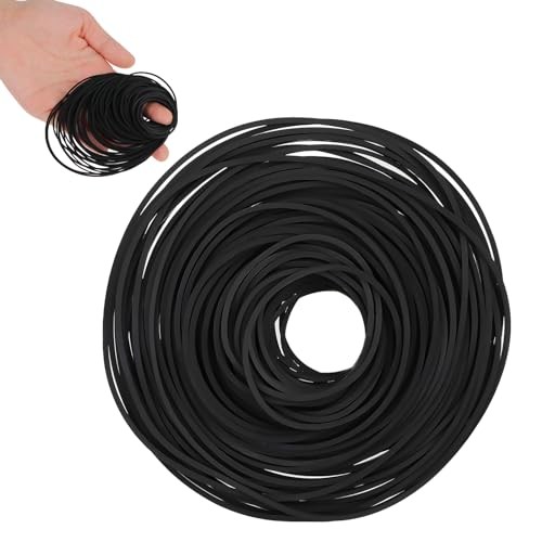 100 Pcs Recorder Rubber Belts Cassette Recorder Repair Maintenance Mix Flat