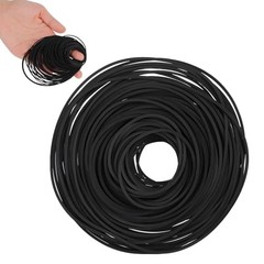 100 Pcs Recorder Rubber Belts Cassette Recorder Repair Maintenance Mix Flat
