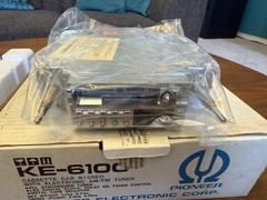 Pioneer KE-6100 Cassette Car Stereo with Electronic AM/FM Tuner – NOS