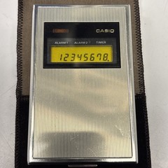 Vintage 1977 Casio Calculator/Alarm MQ-5 Made In Japan Tested And Working ￼