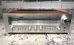 CONCEPT 2.5 Vintage 70’s AM/FM Stereo Receiver w/Wood Case Japan Serviced w/LEDs