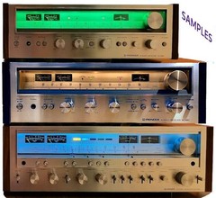 🔥【PRO SERVICED】MONSTER Pioneer SX-1050 240W Receiver~XSTR/CAP/LED MOD💥GUARANTY