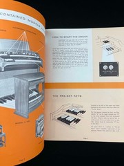 Hammond Organ Owner’s Playing Guide D-100 RT-3 B-3 C-3 A-100 Manual 84pg