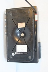 VTG Zenith Circle of Sound AM/FM Clock Radio Black R472 WORKS TV or MOVIE PROP