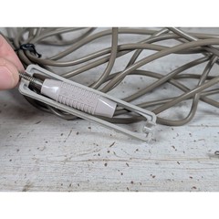 Vtg Sony 3.5mm 1/8 in Mono Aux Audio Cable Headphone Jack 32 ft Long Gray M F