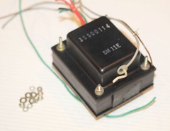Vintage Realistic STA-80 Receiver Amp – OEM SM11E Power Transformer