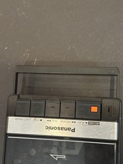 Panasonic Portable Cassette Tape Recorder RQ-2735 SlimLine – WORKS