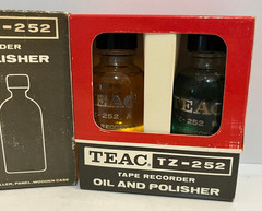 OEM TEAC TZ-252 Oil And Polisher KIT – For Capstan Motor Reel To Reel Players