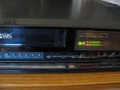 Philips (Panasonic) VPH733TS01 Super SVHS VCR Tested Great Working NO REMOTE