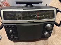 Vintage Emerson MBR-1 Multi Band AM/FM/CB/SW1&2/TV/AC/Weather/PA Portable Radio