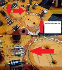 Power Amplifier SAE 2400L Repair KIT – all capacitors