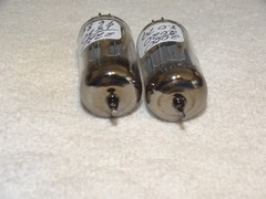 2 x 12AU7/ECC82 Brimar/Sherwood Tubes*Very Strong Testing*#2