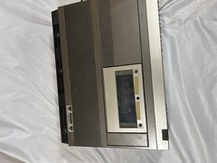 Sanyo VCR 3900 II Betacord Beta VCR Video Cassette Recorder Untested Powers On