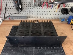 Spectro Acoustics 200R Stereo Power Amplifier Parts or Repair