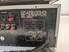 JVC JA-S77 integrated AMPLIFIER + JT-V77 Tuner PARTS REPAIR RESTORE *AS/IS* VTG