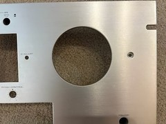 * OEM PART * PIONEER RT-701 REEL TO REEL TAPE RECORDER FACEPLATE PART