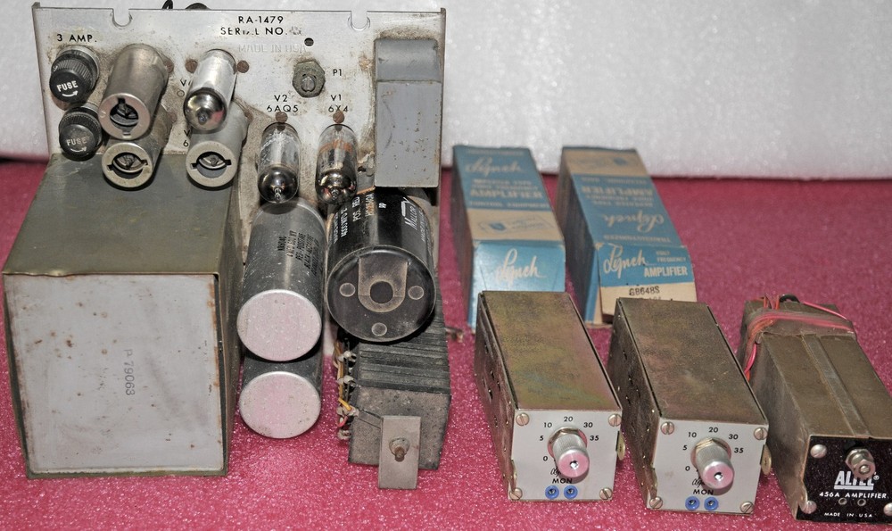 Westrex RA-1479 Preamp Power Supply and 3 ea. Solid State Line Amplifier Modules