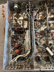 Vintage Fisher 400 Tube Stereo Receiver New Power Tubes