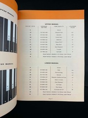 Hammond Organ Owner’s Playing Guide D-100 RT-3 B-3 C-3 A-100 Manual 84pg