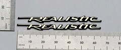 Realistic Speaker Badge Logo Emblem Premium Gold Pair With Self Stick Adhesive