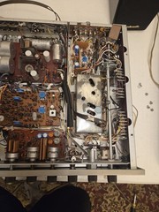 Vintage Fisher 800-T AM/FM Stereo Receiver 800T Tested Working For Parts Repair