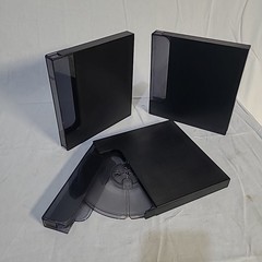 3 BASF 7 1/2″ Reel Case For Reel To Reel Tape (Three)