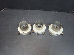 Lot of 3 large 4 pin ceramic tube sockets for 211 805 845 872 vt4c tubes