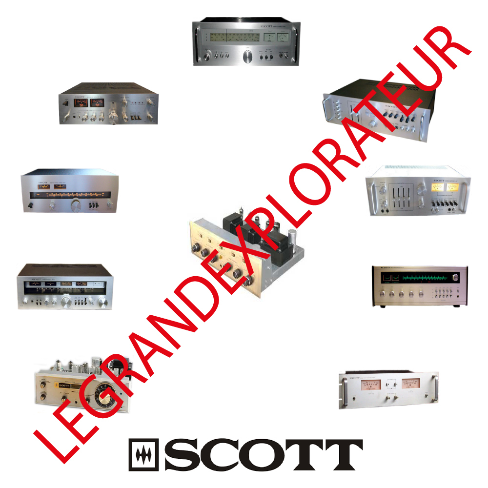 Ultimate H.H Scott Operation Repair Service manual schematics 280 manuals DVD