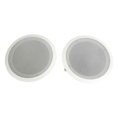 Pyle PDIC Series 8″ 250W Round Flush Mount Wall and Ceiling Speakers, (8 Pack)
