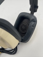 Audiotronics HS-20V Vintage Monaural Headset Headphones 1/4” Jack Heavy Cable