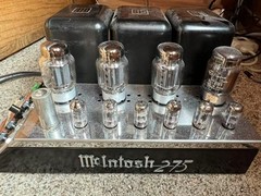VINTAGE MCINTOSH MC275 STEREO TUBE AMPLIFIER with 9 pics kt88