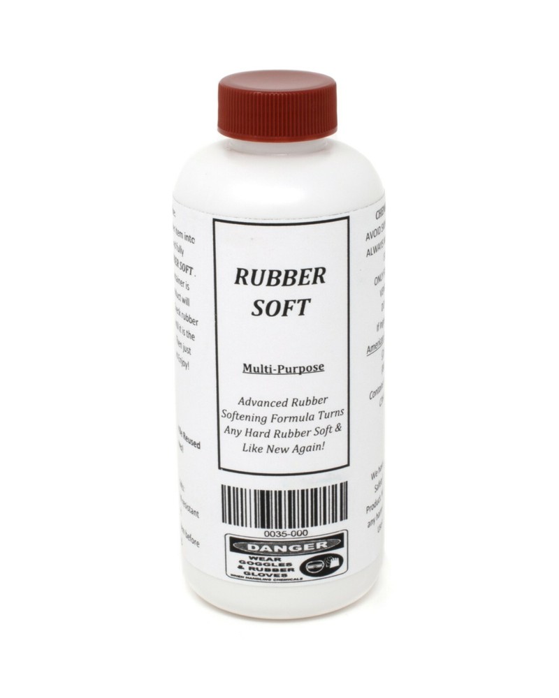 12 oz Rubber Soft! Rejuvenates Softens Printer Rubber Platen Feeder Feed Roller