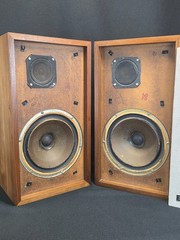 RESTORED! MINT! KLH Model Six 6 Speakers VTG Recapped Refinished New Grills
