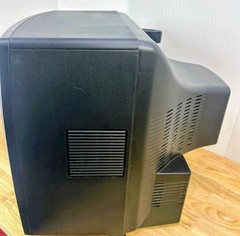 Sharp Vintage CRT Television 13J-M100 w/ Front AV RCA Audio/Video Inputs
