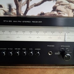 Realistic STA-85 AM/FM Stereo Receiver Vintage 1970’s Black Face PLS READ!