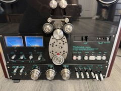 Technics RS-1500U CUSTOM BLACK MACINTOSH MODEL R2R