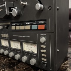 Tascam Teac 22-4 4 Channel Reel to Reel Tape Recorder As Is For Parts Turns On