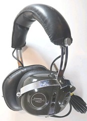 Vintage JVC Model 5944 4 Channel Hi-Fi Stereo Headphones Headset TESTED *READ*
