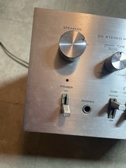 Vintage Kenwood DC Stereo Intergrated Amplifier KA-7100 – Parts Repair Powers On