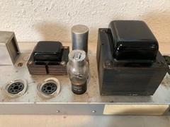 Vintage Hammond Tube Amplifier Chassis Project – Transformers, Sockets