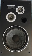 Pioneer CS-G201W 3-Way 1 Speaker System 100 Watts 6 OHM w/Grill Tested