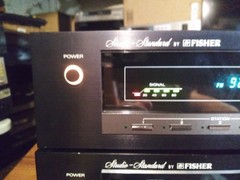 Tested & Working Fisher CA-880 Amplifier 100w 8Ohms & Matching Tuner FM-660 NICE