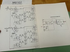 McIntosh MQ107 Parametric Equalizer Schematic Information OEM Genuine
