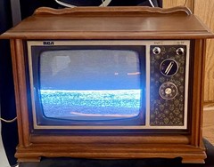 RCA Vintage 1960s Miniature Cabinet Television Model AM100L
