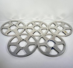 (Lot of 10) Audio Devices Audiotape Metal Tape Reel 10.5″ x 1/4″ Take Up
