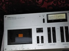 Aiwa Solid State Stereo Cassette Deck AD-1250 READ DESCRIPTION