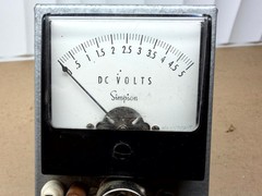 Vintage Custom Tube Power Supply – Stancor PS-8415 Transformer Simpson DC Meter