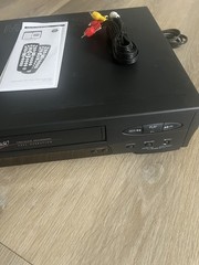 Mitsubishi VCR HS-U446 with Universal Remote AV Cords TESTED